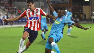 Jaguares de Monter&iacute;a venci&oacute; 1-2 a Junior en el estadio Romelio Mart&iacute;nez de Barranquilla, en el complemento de la jornada 19 de la Liga &Aacute;guila II-2018.