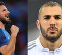 L'Équipe 'ataca' a Benzema con los números de Giroud