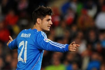 That Real Madrid away kit in 2013 was a sign of Alvaro Morata's future.