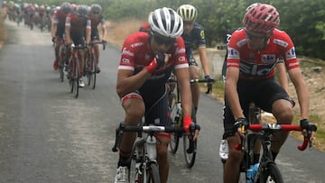 Contador: "El ataque de Nibali lo esper¨¢bamos todos"