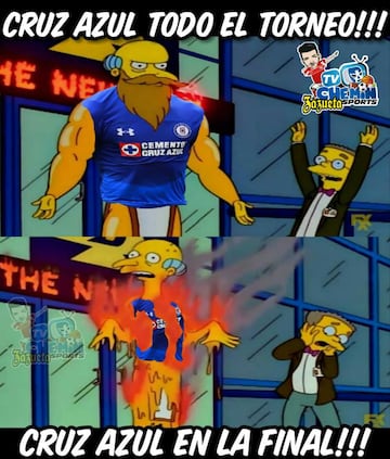 Los memes de la Final entre Cruz Azul y América de Liga MX