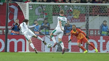 Paradón de Oblak ante el Lokomotiv.