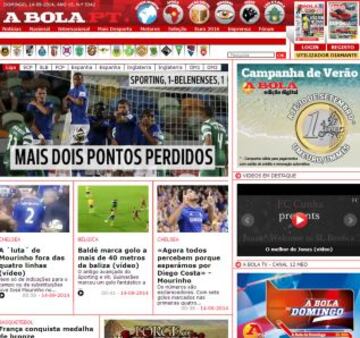 Portadas de la prensa extranjera