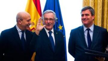 José Ignacio Wert, Xavier Trías y Miguel Cardenal.