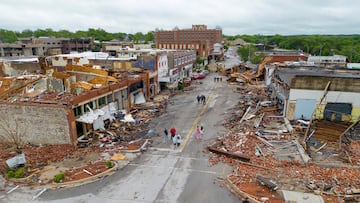 Los tornados están arrasando el estado de Oklahoma. Esta es la última información sobre los condados que han sido declarados en situación de emergencia.