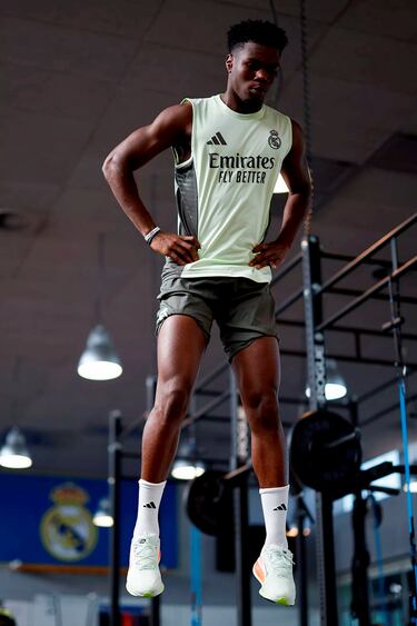 Tchouaméni se muestra en plena forma.