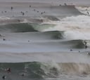 Sesiones de surf y olas gigantes que se dan una vez en la vida