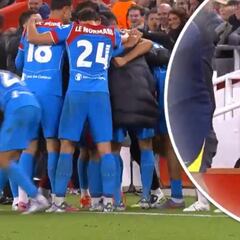 Los obscenos gestos del aficionado a por el que se fue Simeone