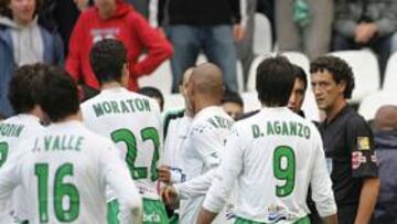 <B>OTRO FOLLÓN. </B>Rafa Guerrero fue de nuevo protagonista.