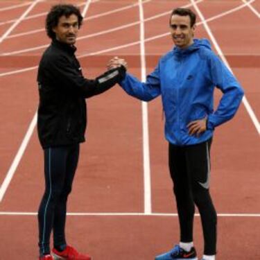 Espa?a y Garc¨ªa: "El secreto es nuestra pasi¨®n por el atletismo"