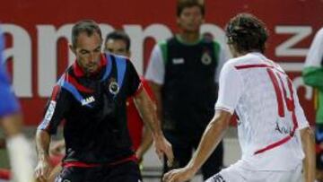 <b>EN SEVILLA. </b>Pedro Munitis ha sido titular en todos los partidos disputados hasta ahora.