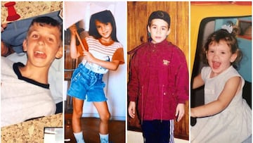 Día del Niño: las fotos retro de los futbolistas y los famosos para celebrar