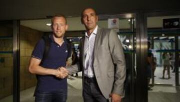 Krohn-Dehli llega a Sevilla
para pasar el reconocimiento