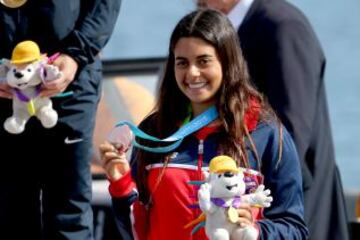 Esquí náutico: Fernanda Nasser sumó una medalla de bronce para el Team Chile en salto.