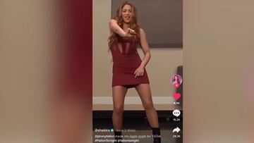 El baile viral de Shakira que se toma TikTok