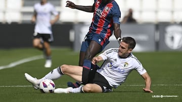 David Goldar, ante el Huesca.