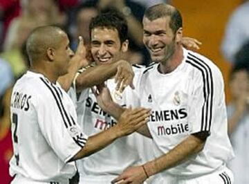 Roberto Carlos, Raúl y Zidane, en la era galáctica.