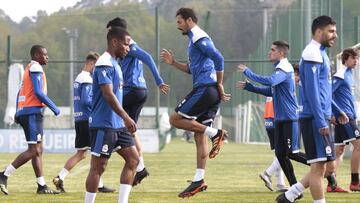 Entrenamiento Deportivo de La Coru&ntilde;a. Borges