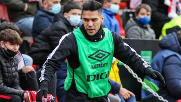Andoni Iraola, DT del Rayo Vallecano, habló en rueda de prensa sobre la presencia en los últimos minutos de Falcao García en el triunfo ante Alavés