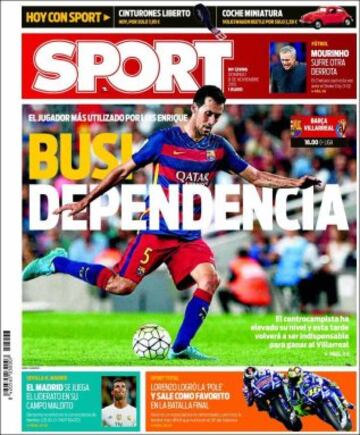 Portadas de la prensa mundial