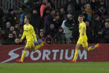 1-2. Luciano Vietto celebra el segundo tanto.
