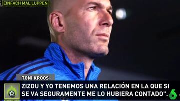 Kroos: "Lo que se dijo de Zidane era mentira"