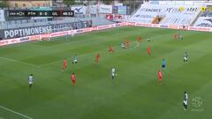 El mejor gol desde el regreso del fútbol: ¡remate al ángulo!