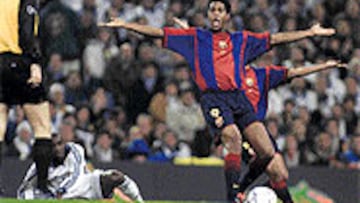 <B>MÁS EFECTIVO COMO "AJACIED"</B>. Patrick Kluivert visitó el Bernabéu con el Ajax en una ocasión, el 22 de noviembre de 1995, en la Champions League.