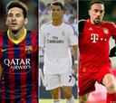 Mejor jugador UEFA del año: Cristiano, Ribéry y Messi, la final