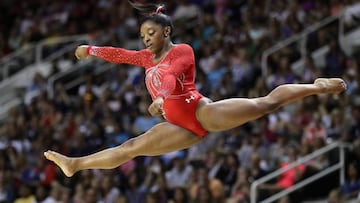 Simone Biles, en los JJOO de R&iacute;o.