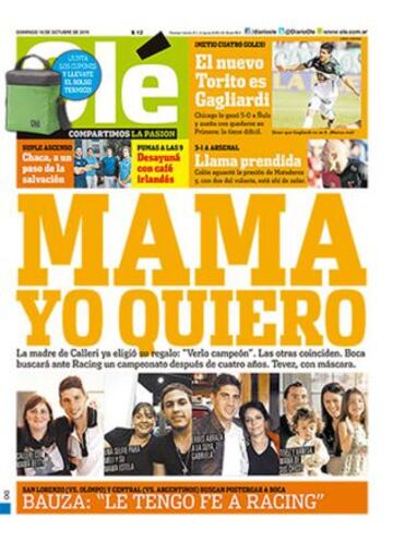 Portadas de la prensa deportiva