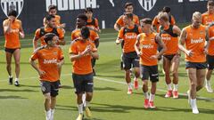 El Valencia, entren&aacute;ndose.
 
 
 
 
 
 
  
 
 
 