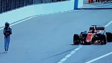 El McLaren Honda dejó tirado a Alonso antes de la salida
