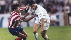 Luis Enrique, en su etapa como jugador del Real Madrid.