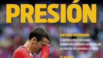 Operación Brasil y Griezmann en las portadas de Barcelona