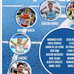 Las figuras del atletismo español regresan con público en Nerja