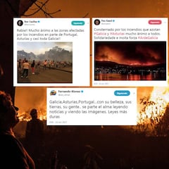 El deporte, solidario con los incendios de Galicia y Asturias
