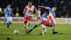 Santa Fe necesita dos goles de ventaja como m&iacute;nimo para salir campe&oacute;n directo contra Millonarios.