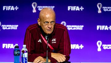 Pierluigi Collina dijo que las árbitras en Qatar están listas y preparadas para el Mundial