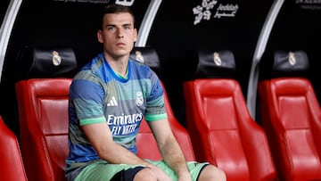 Lunin, del Real Madrid.