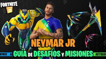 Neymar Jr en Fortnite: gu&iacute;a de desaf&iacute;os y misiones; c&oacute;mo conseguir el skin