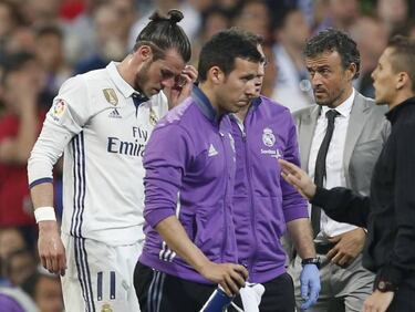 Bale volvió a lesionarse en el sóleo y tuvo que ser sustituido