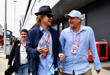 Los actores Owen Wilson y Woody Harrelson.