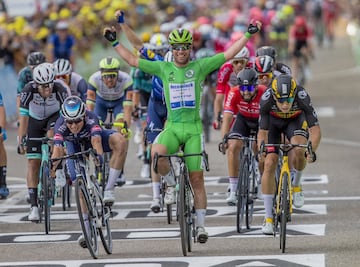 Mark Cavendish vencedor de la etapa