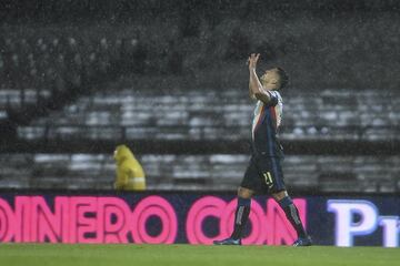 Henry Martin no desaprovechó un rebote que dejó García y abrió el marcador en Ciudad Universitaria.