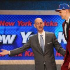 Porzingis utiliza vídeos de Bolt para aprender a correr