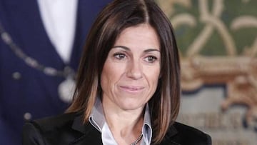 La entrenadora italiana de gimnasia Emanuela Maccarani.