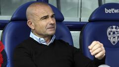 Levante UD manager PACO LOPEZ   before  spanish La Liga match between Levante UD vs CD Leganes  at Ciutat de Valencia  Stadium on February  8, 2020.