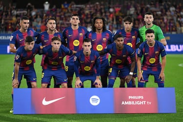 Ferran Torres, Eric García, Gerard Martín, Jules Koundé, Pau Cubarsí, Joan García, Pedri, Fermín López, Marc Casadó, Marcus Rashford y Roony Bardghji.