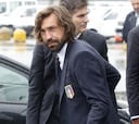 Una decena de hinchas recibe a Italia y Pirlo ofrece continuar